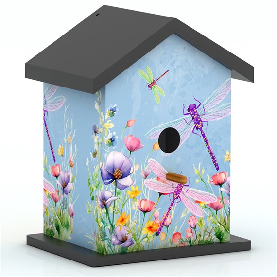 Creekwood Zest Wild Bird Birdhouse Dragonflies 26cm (ZESTBHDF)