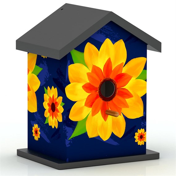Creekwood Zest Wild Bird Birdhouse Sunflower 26cm (ZESTBHSF)