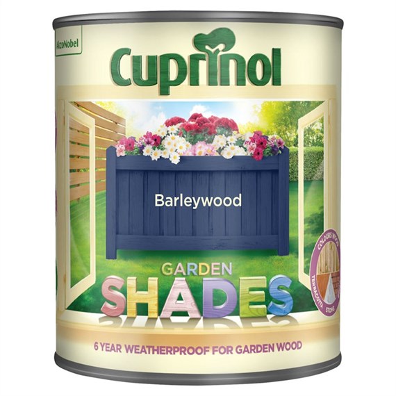 Cuprinol Garden Shades Paint - Barleywood 1L (5092572)