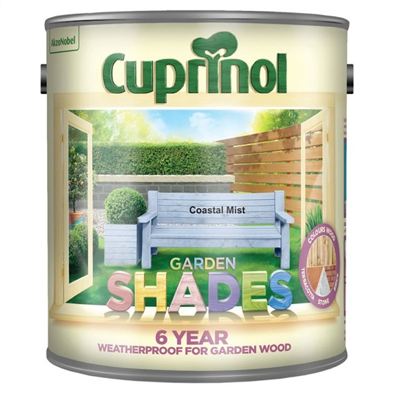 Cuprinol Garden Shades Paint - Coastal Mist 2.5L (645358)