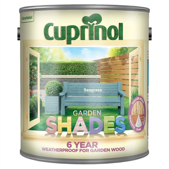 Cuprinol Garden Shades Paint - Seagrass 2.5L (5092567)