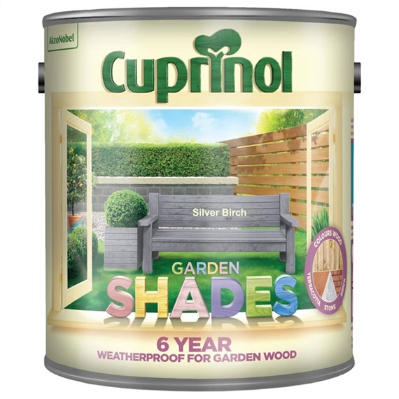Cuprinol Garden Shades Paint - Silver Birch 2.5L (5244438)