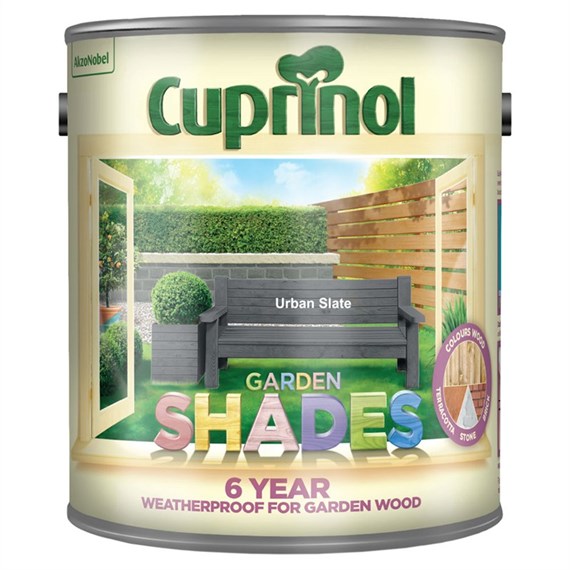 Cuprinol Garden Shades Paint - Urban Slate 2.5L (5159075)