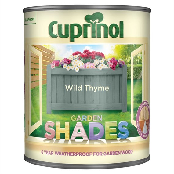 Cuprinol Garden Shades Paint - Wild Thyme 1L (5092592)