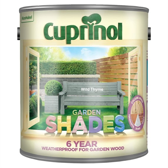 Cuprinol Garden Shades Paint - Wild Thyme 2.5L (5092593)