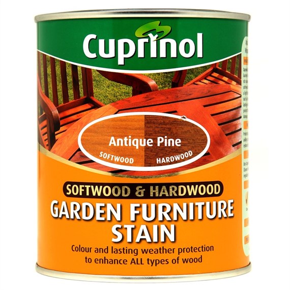Cuprinol Softwood & Hardwood Garden Furniture Stain - Antique Pine 750ml (5158526)