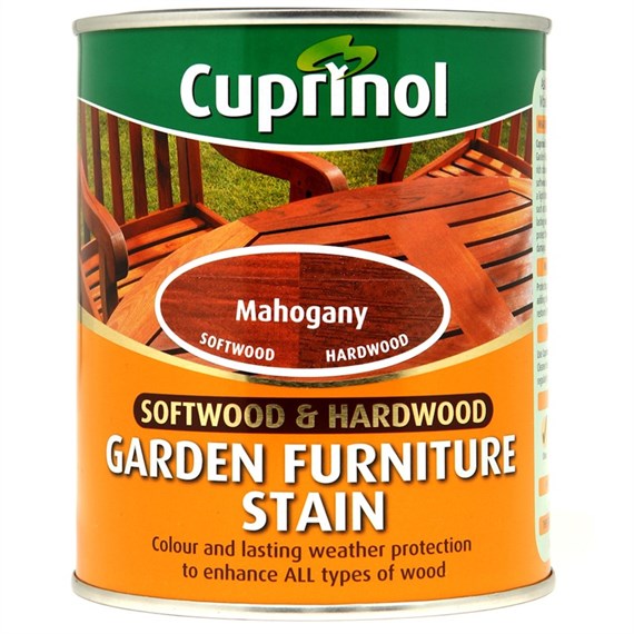 Cuprinol Softwood & Hardwood Garden Furniture Stain - Mahogany 750ml (5158523)