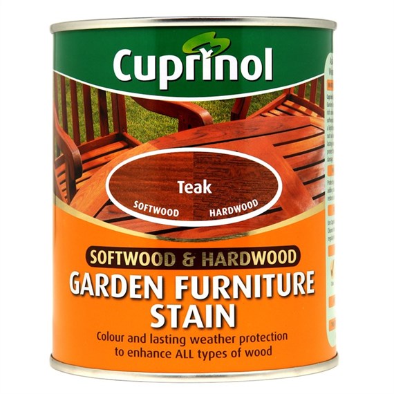 Cuprinol Softwood & Hardwood Garden Furniture Stain - Teak 750ml (5158524)