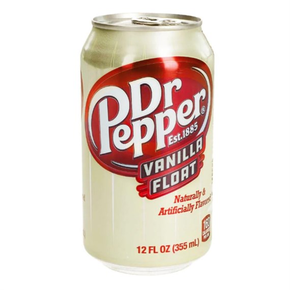 Dr Pepper Vanilla Float 355ml American Import Soft Drink
