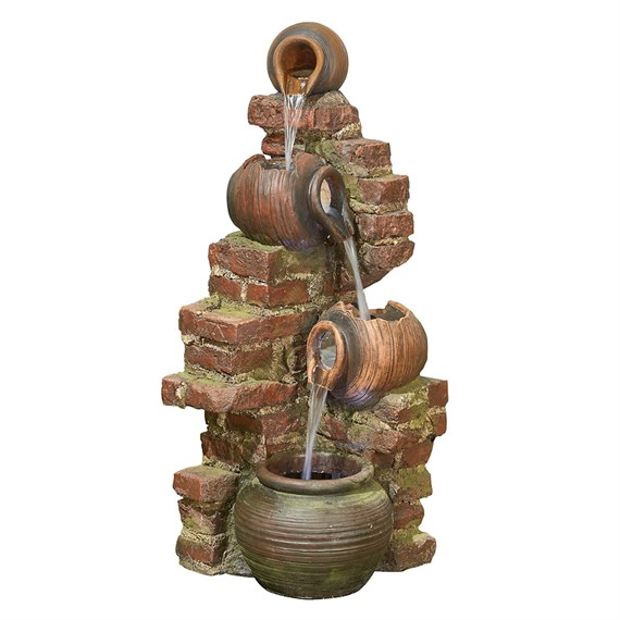 Easy Fountain Flowing Jugs Water Feature Fountain (45134L)