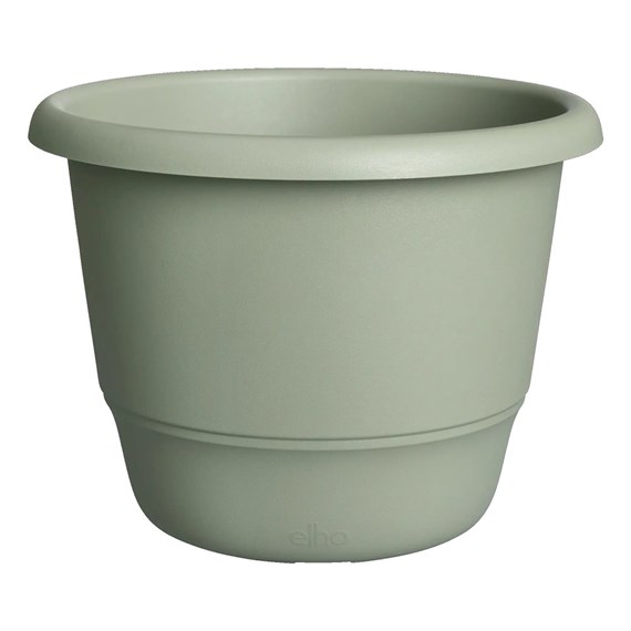 Elho Amiga Round 30cm Plant Pot Thyme Green (1462003037100)