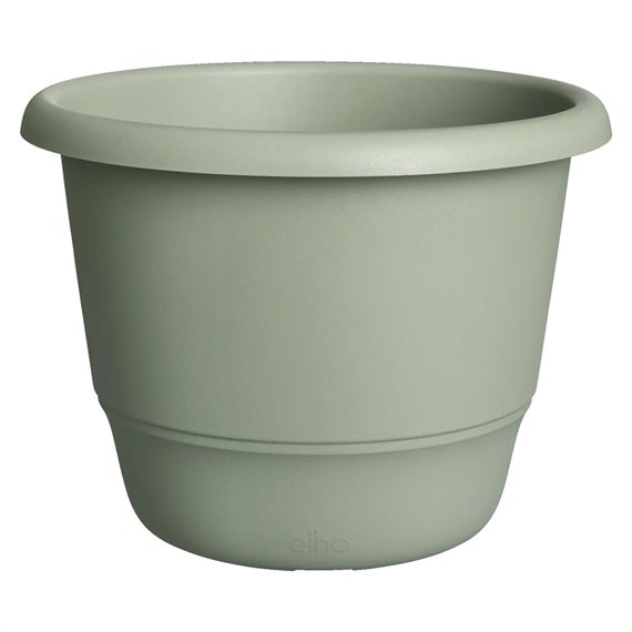 Elho Amiga Round 40cm Plant Pot Thyme Green (1462904037100)