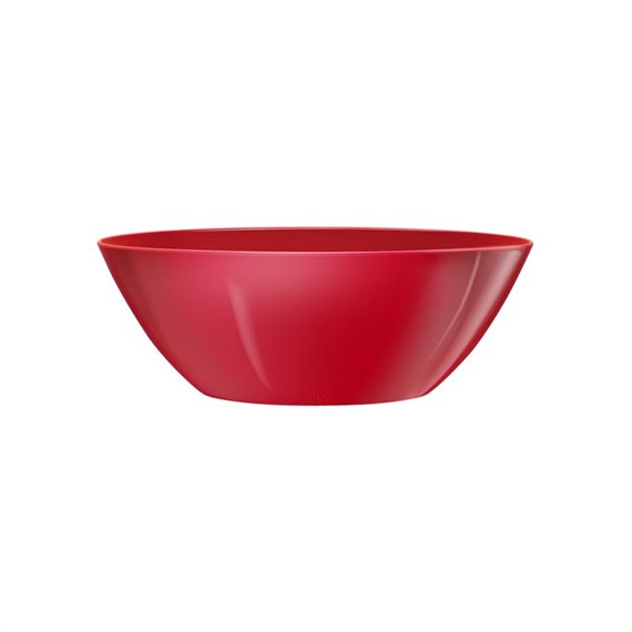 Elho Brussels Diamond Oval 36cm Plant Pot - Lovely Red (8151333619400)