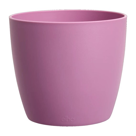 Elho Brussels Round Mini 10.5cm Plant Pot Vivid Violet (5641021125500)