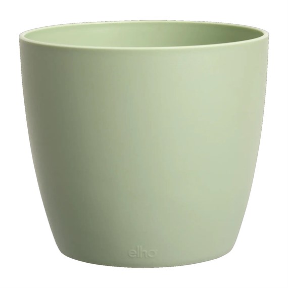 Elho Brussels Round Mini 12.5cm Plant Pot Sorbet Green (5641121336900)