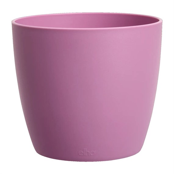 Elho Brussels Round Mini 9.5cm Plant Pot Vivid Violet (5640921025500)