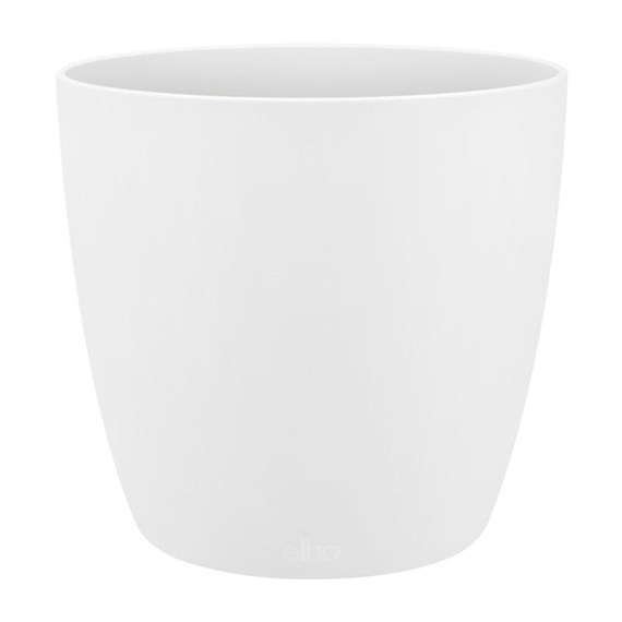 Elho Brussels Round Mini Pot 10.5cm White (5641021115000)