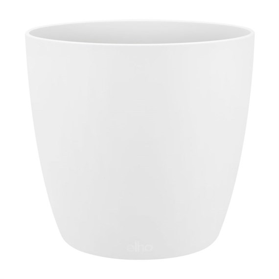 Elho Brussels Round Mini Pot 9.5cm White (5640921015000)