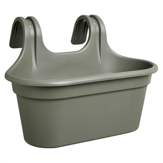 Elho Easyday Joy Easyfix Duo Balcony Box 35cm Eucalyptus (1101867)
