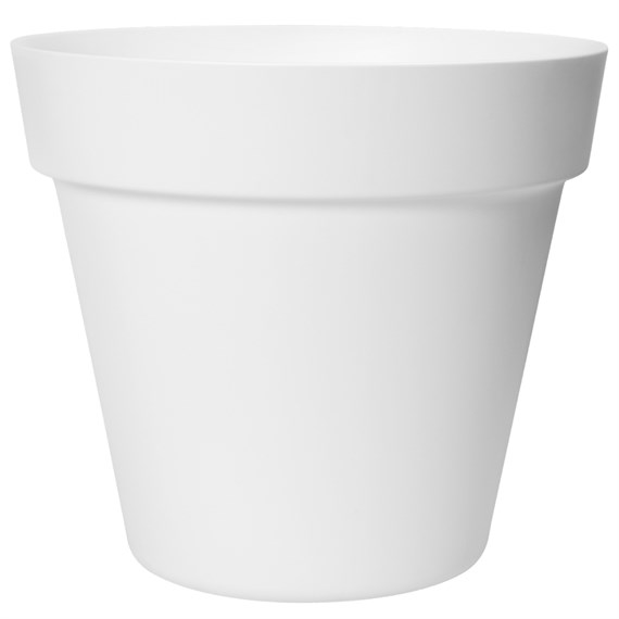 Elho Easyday Smile Straight Flower Pot 30cm White (1100219)