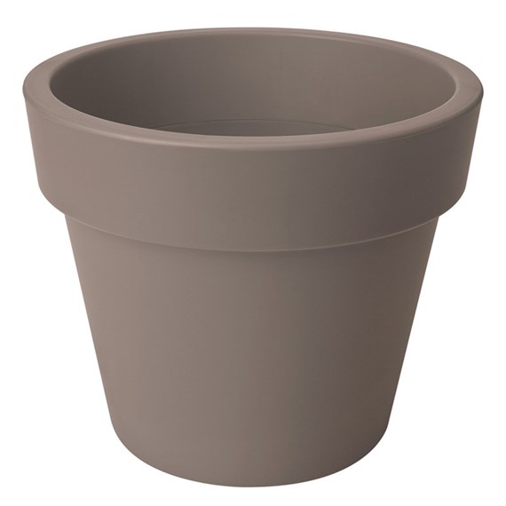 Elho Green Basics Top Planter 23cm Plant Pot - Taupe (7611902341000)