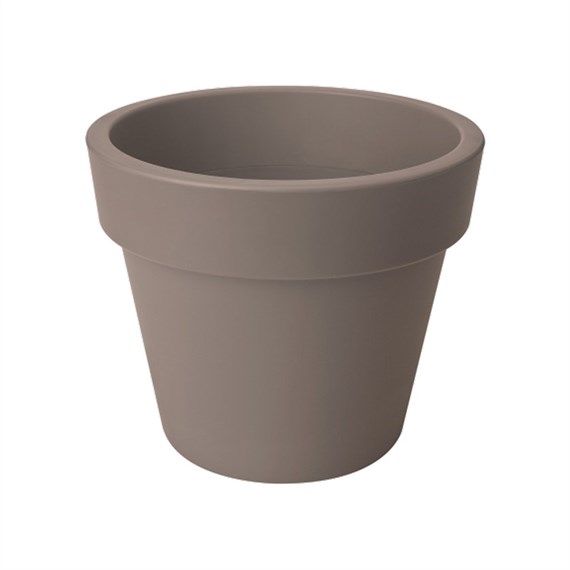 Elho Green Basics Top Planter Pot - 40cm - Taupe (7613303941000)
