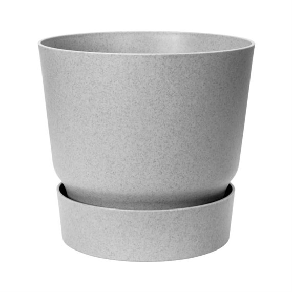 Elho Greenville Round 14cm Living Concrete Plant Pot (3031301443100)