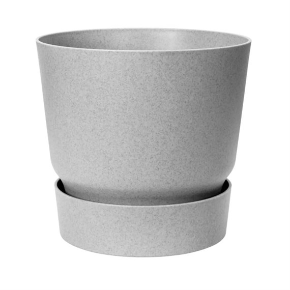 Elho Greenville Round 18cm Living Concrete Plant Pot (3051701843100)