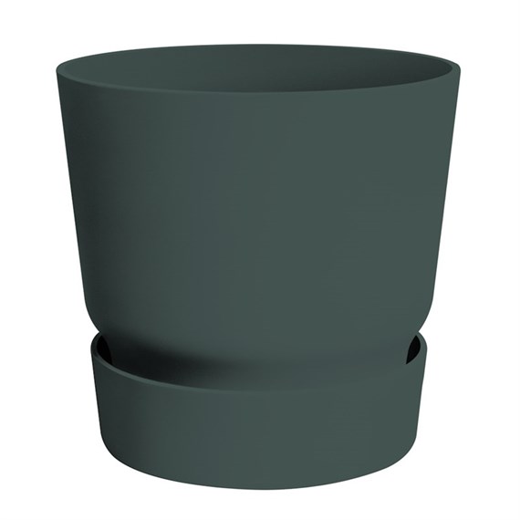 Elho Greenville Round Plant Pot 40cm - Leaf Green (463613936000)