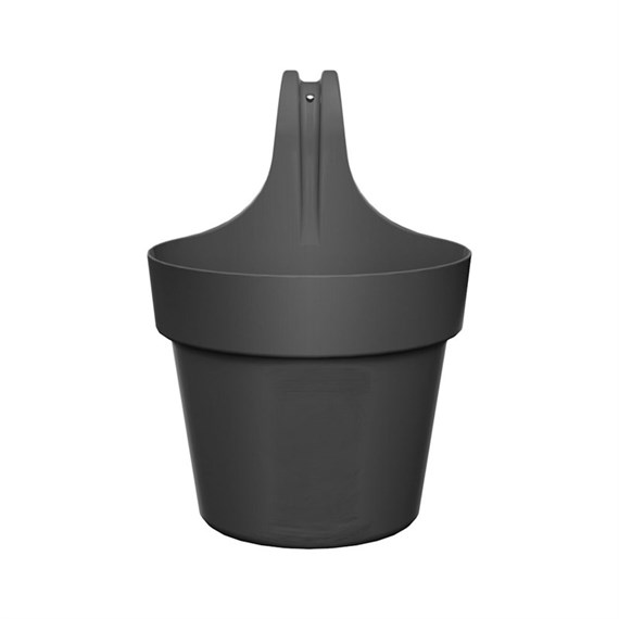 Elho Paris Balcony Hanger Single Anthracite Plant Pot (1004625)