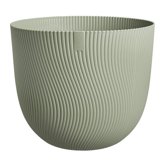 Elho Sereh Round 30cm Plant Pot Nordic Green (3202503037900)