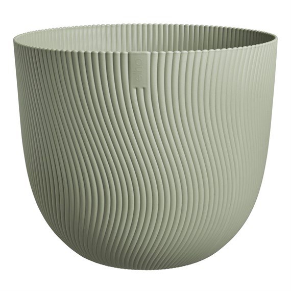 Elho Sereh Round 40cm Plant Pot Nordic Green (3203304037900)