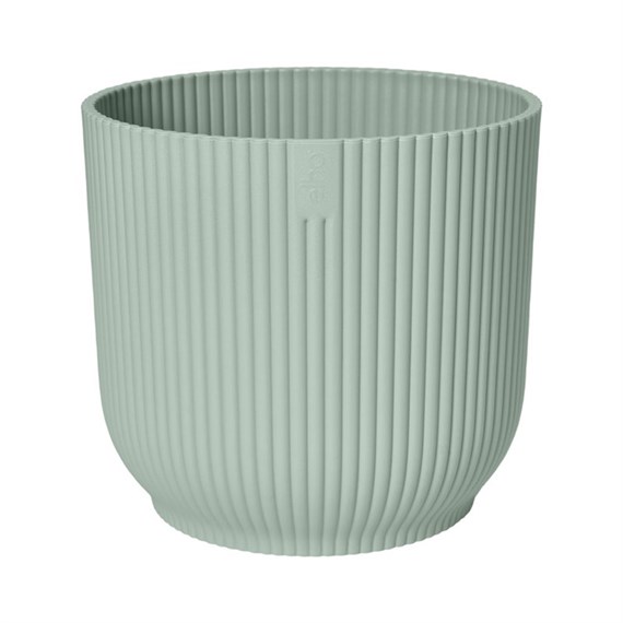 Elho Vibes Fold Round Pot 18cm Sorbet Green Plant Pot (2641701836900)