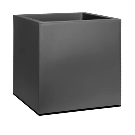 Elho Vivo Next Square 40cm Living Black Plant Pot (1624839043300)