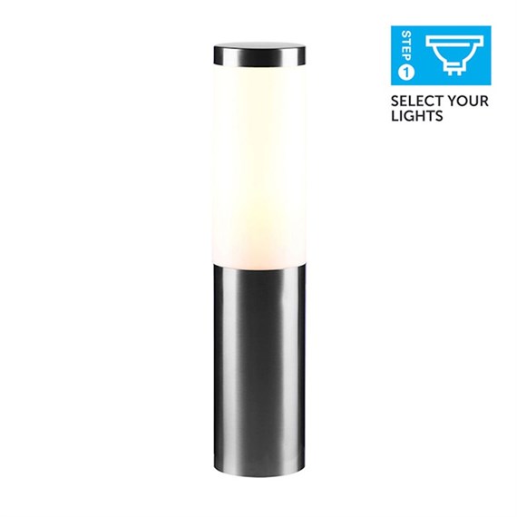 Ellumiere Connext ‘Plug n Play’ Bollard Light - Stainless Steel (01EL081)