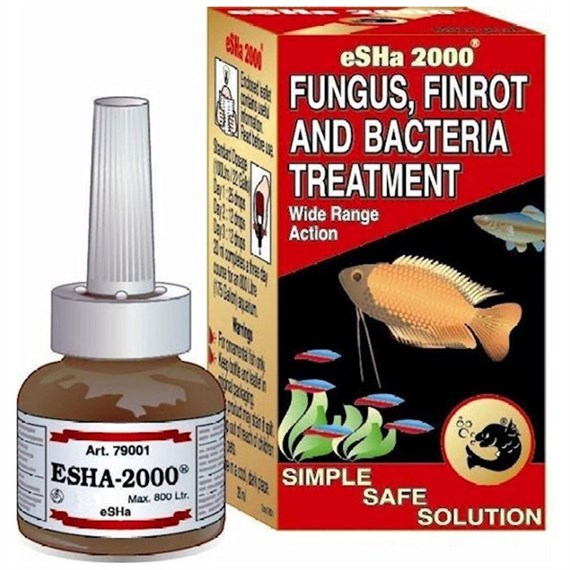 eSHA 2000 20ml Fish Finrot / Bacteria Treatment Aquatic