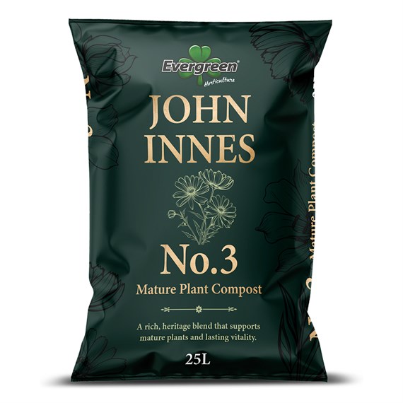 Evergreen John Innes No. 3 Mature Plant Compost 25L