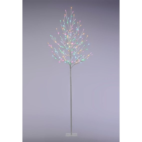 Festive 120cm Aurora LED Twig Christmas Tree (P036698)