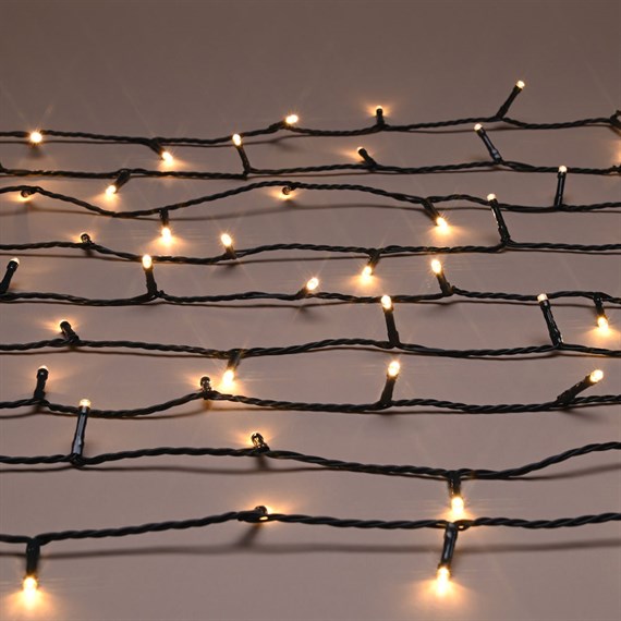 Festive 350 LED Christmas String Lights - Warm White (P057403)