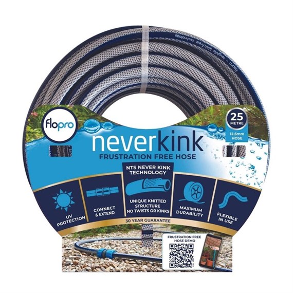 Flopro Neverkink Watering Hose 25m (70309031) Direct Dispatch