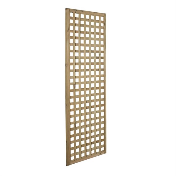 Forest Garden Wooden Premium Framed Trellis - 180 X 60cm (FRTREL62)