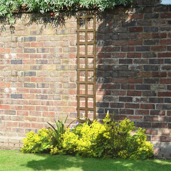 Forest Garden Wooden Traditional Trellis - 180 X 30cm (TRAD61V4)