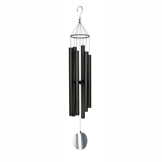 Fountasia Aureole Tunes 42 Inch Black Wind Chime (AT42BK)