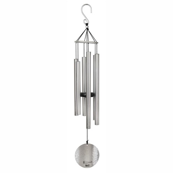 Fountasia Aureole Tunes 42 Inch Silver Wind Chime (AT42SV)
