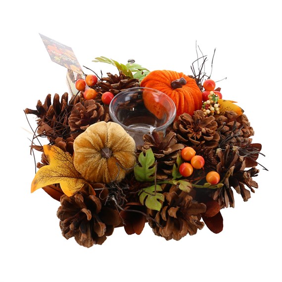 Fountasia Autumn Single Candle Holder Table Decoration (424187)