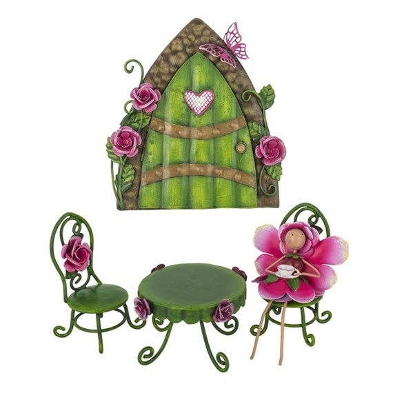 Fountasia Fairy Garden Tea Party Gift Set - Rosie (390302)