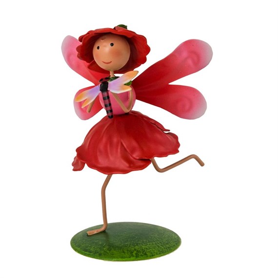 Fountasia Ornament - Mini Fairy Poppy 'Poppy' (95145)