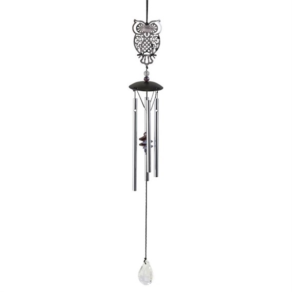 Fountasia Hanging Garden Wind Chime Owl (401020)