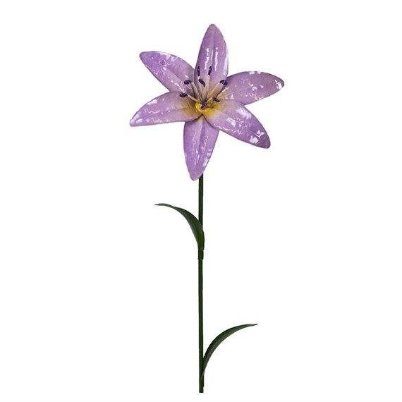 Fountasia Lilac Stargazer Lily Flower Stake - Mini (430168)