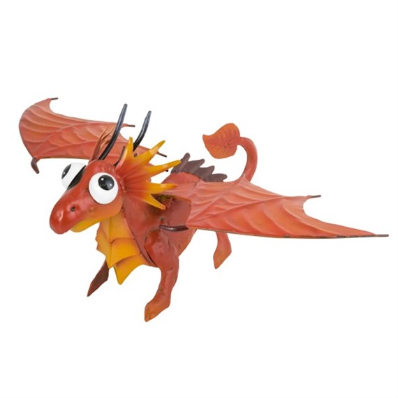 Fountasia Ornament - Blaze The Orange Dragon (391365)
